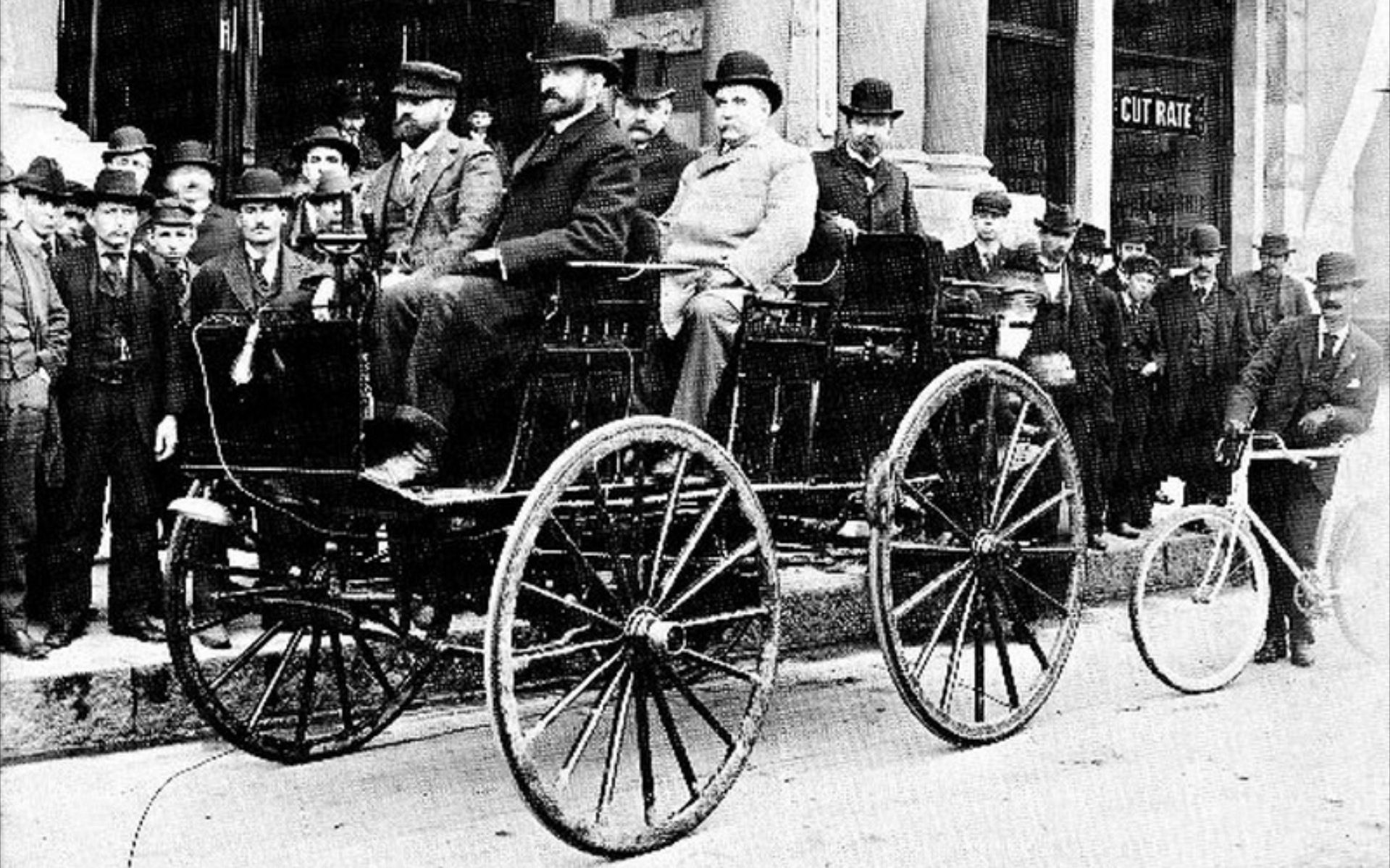 Electric car history