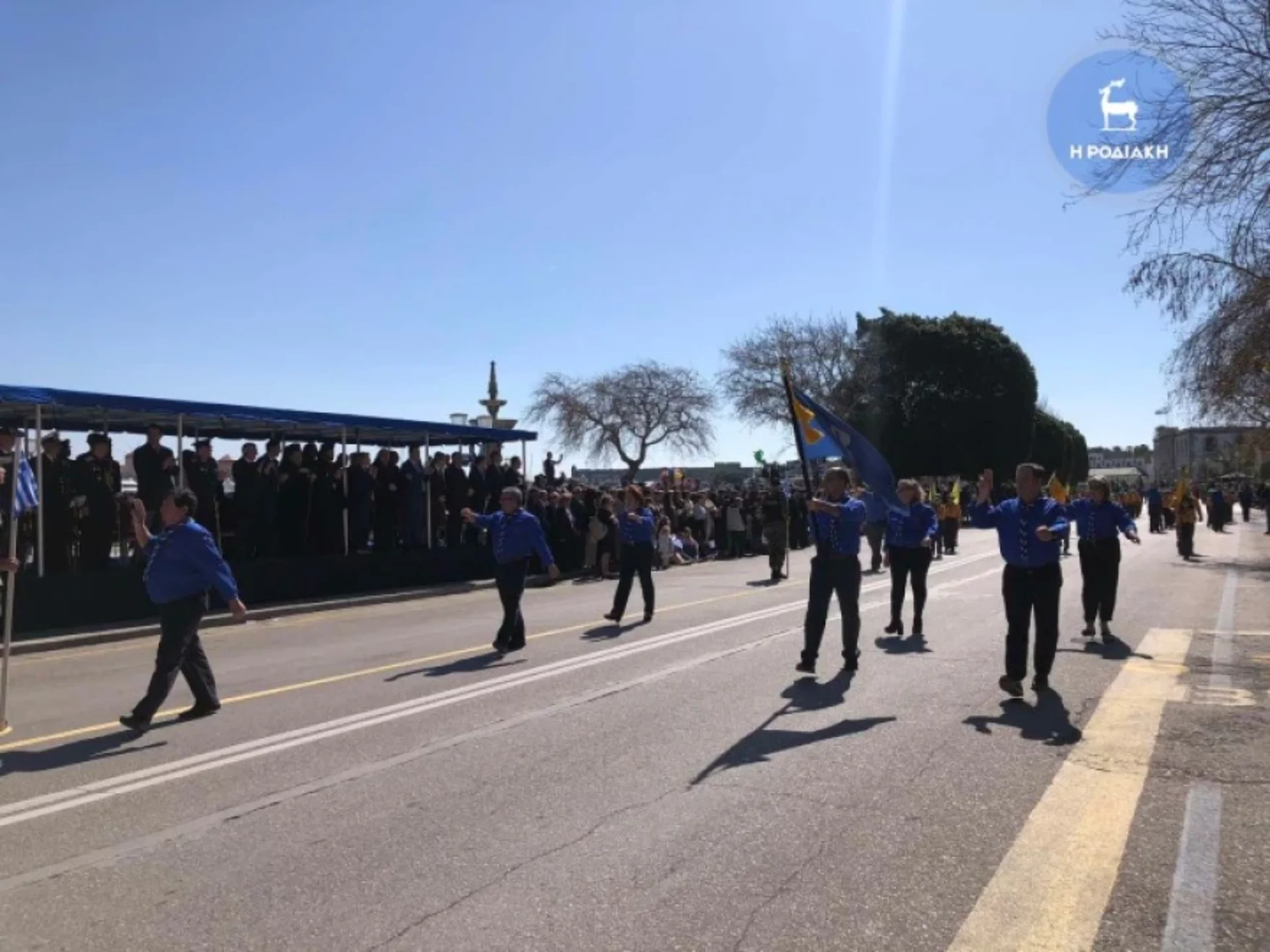 Ρόδος: Δείτε φωτογραφίες από την παρέλαση για την 76η επέτειο της ενσωμάτωσης των Δωδεκανήσων στην Ελλάδα