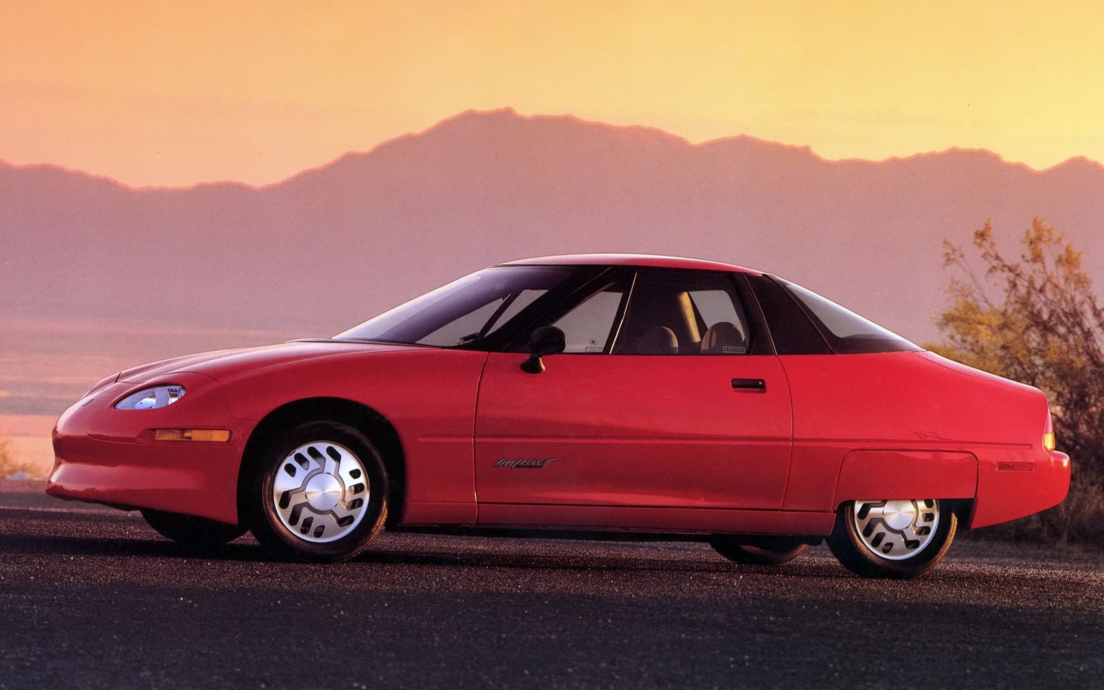 Electric car history