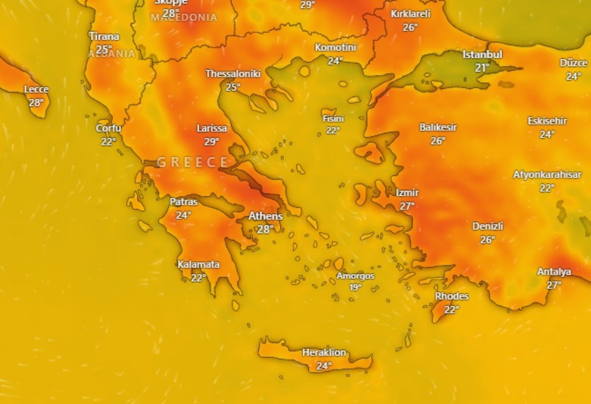 Θερμή εισβολή με 30αρια το Σαββατοκύριακο – Η πρόγνωση Καλλιάνου