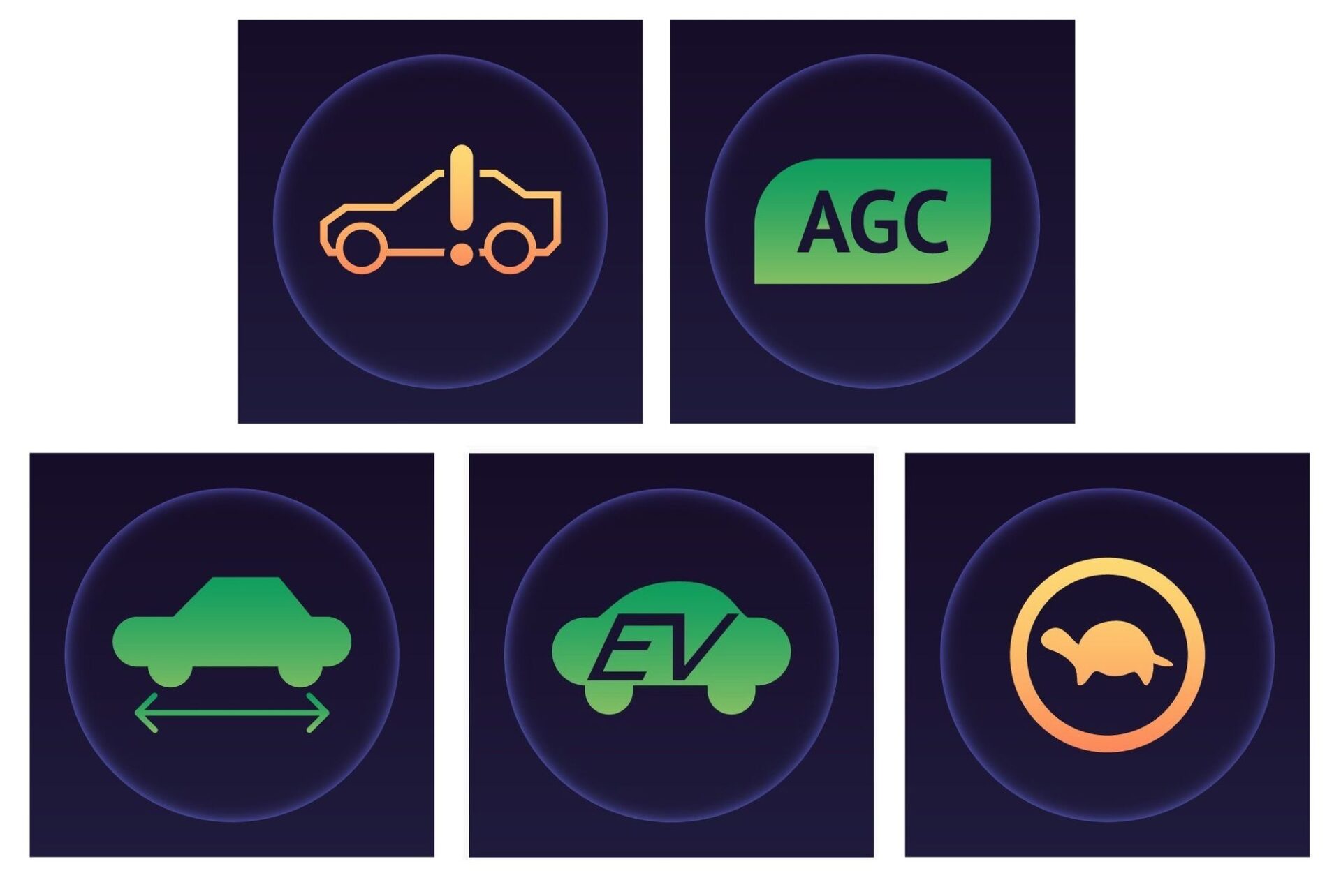 EV warning lights