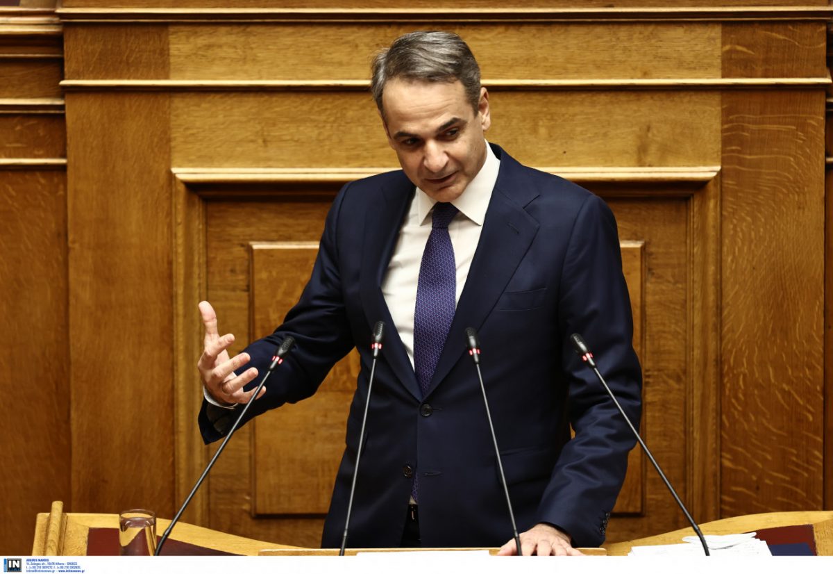 Ο Κυριάκος Μητσοτάκης.