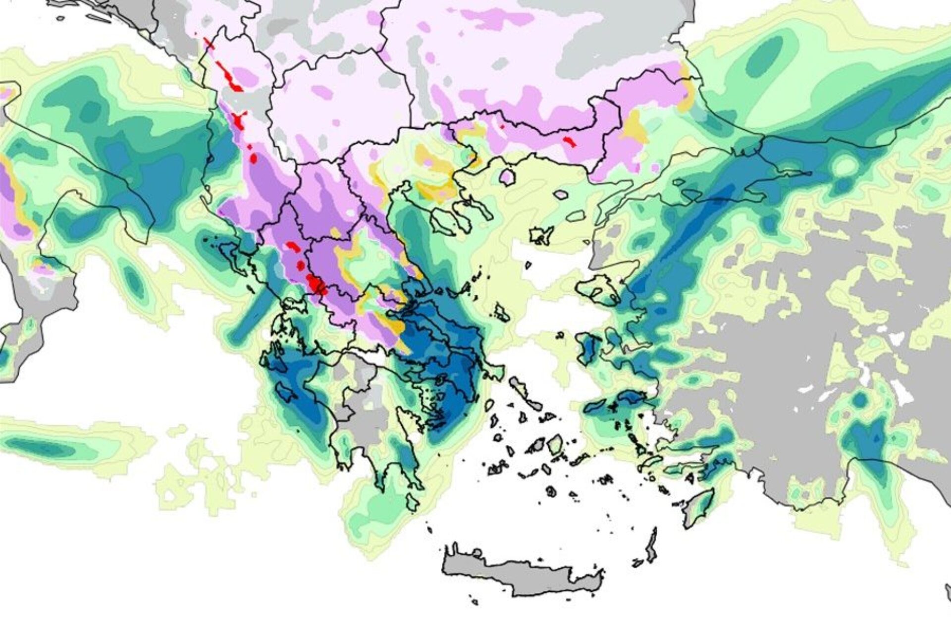 Καιρός – Νέο έκτακτο ΕΜΥ: Πέφτει έως 10°C η θερμοκρασία, πόσο θα «τραβήξει» η κακοκαιρία