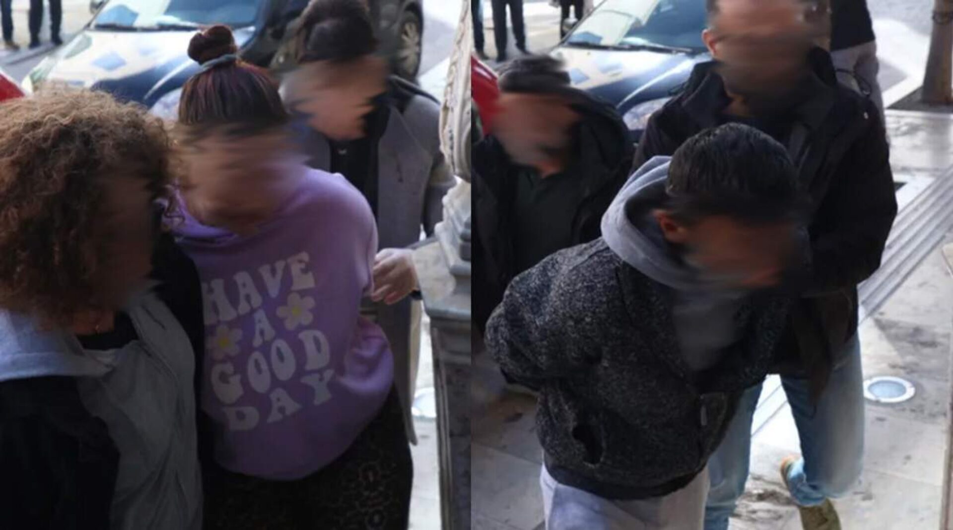 Βίντεο: Η στιγμή της φυγάδευσης του ζευγαριού που κακοποίησε τον 3χρονο στο Ηράκλειο- Τους έντυσαν αστυνομικούς