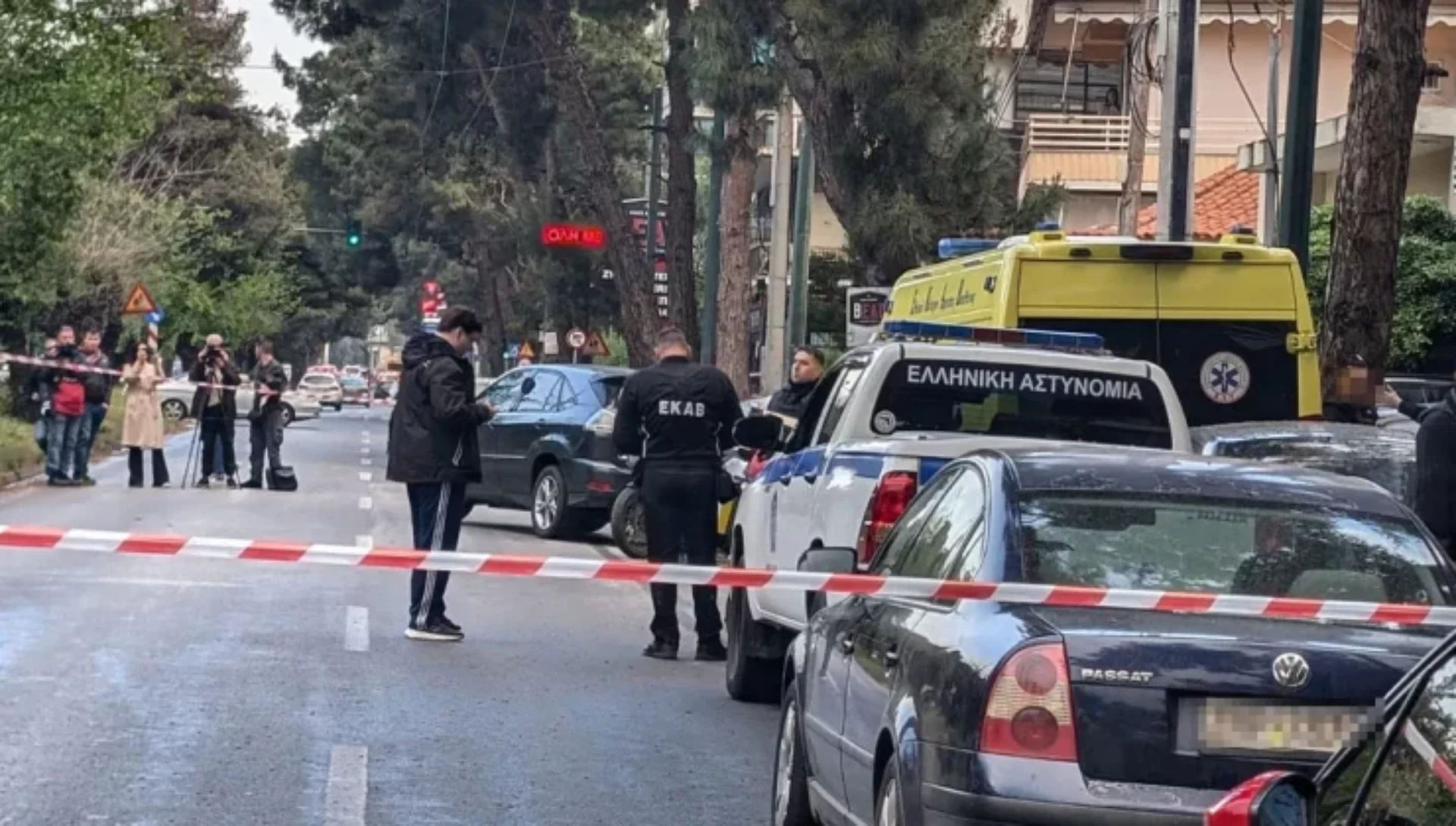 Δολοφονία στο Χαλάνδρι: Τρόμος με την εκτέλεση – «Ακούσαμε τους πυροβολισμούς, οι δράστες διέφυγαν με αυτοκίνητο»