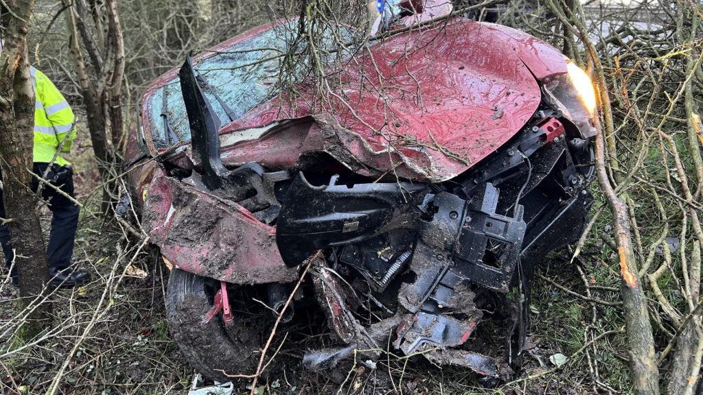 ferrari crash
