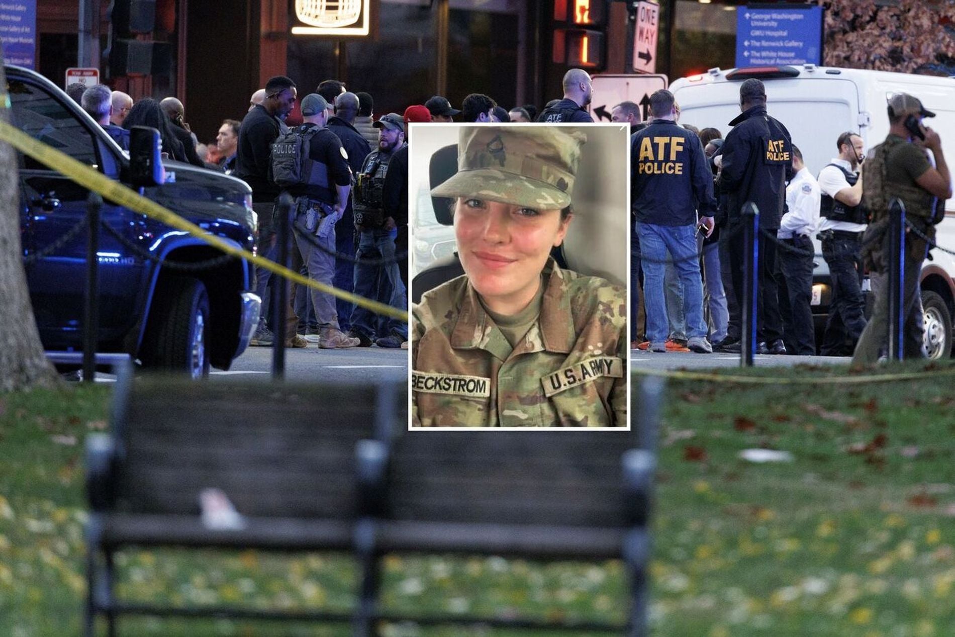 Πέθανε η 20χρονη Εθνοφρουρός Σάρα Μπέκστρομ που πυροβόλησε ο Αφγανός στην Ουάσινγκτον