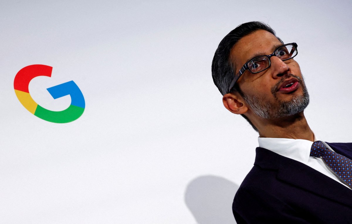 O διευθύνων σύμβουλος της  Alphabet και της Google Σούνταρ Πιτσάι (Reuters)