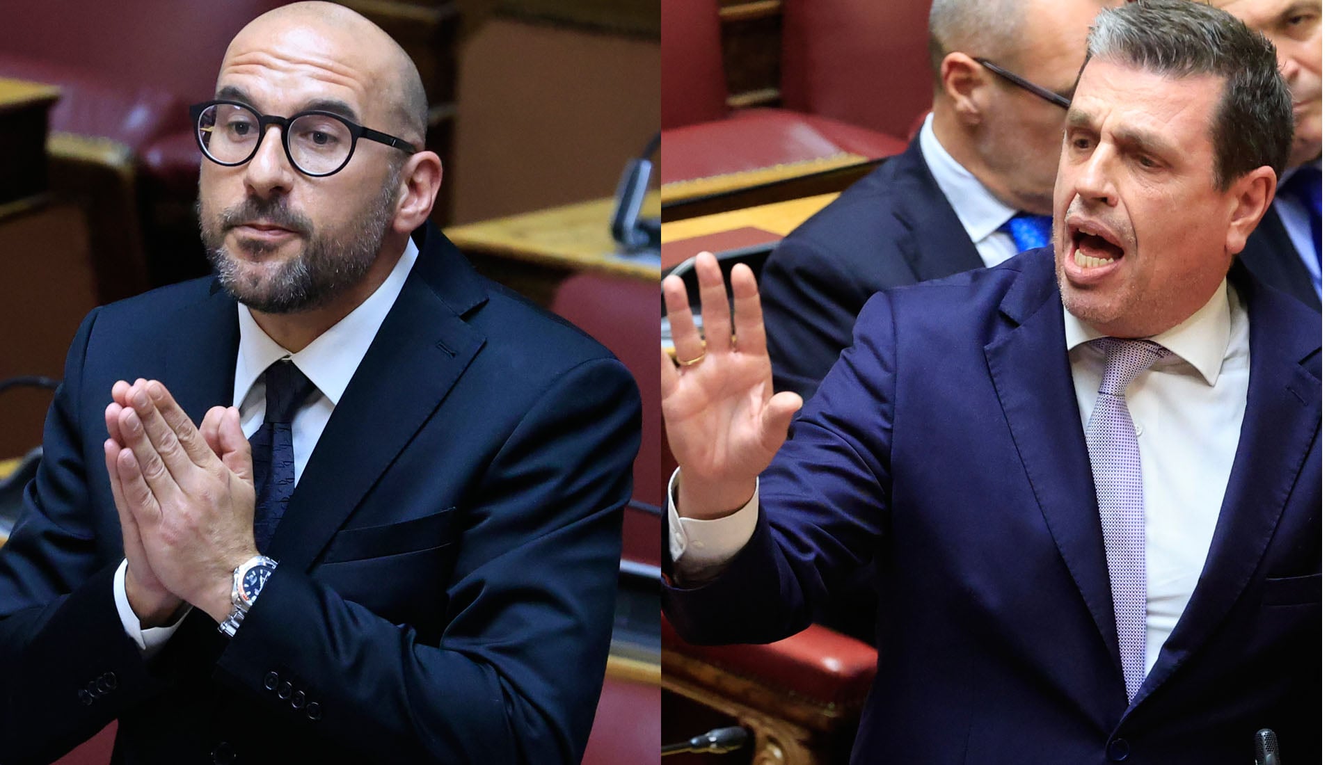 «Βρε δεν μας…..»: Σκοτωμός Καιρίδη-Τζανακόπουλου στη Βουλή