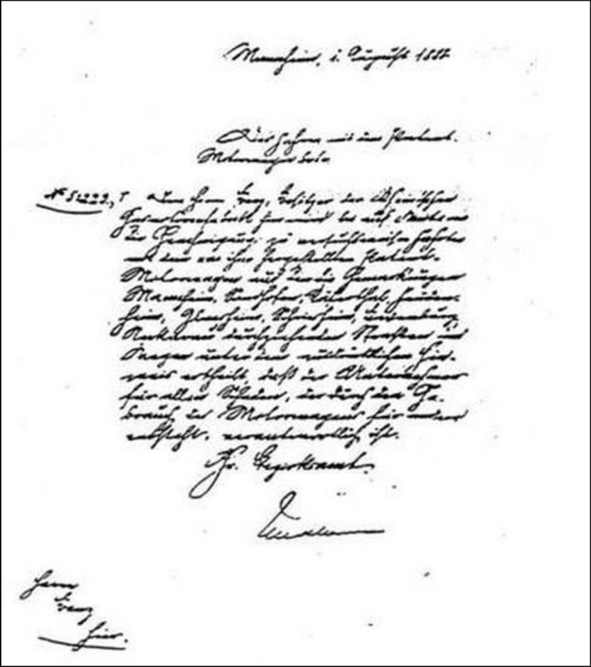 proto-diploma-odigisis-1888-Karl-Benz-Mercedes