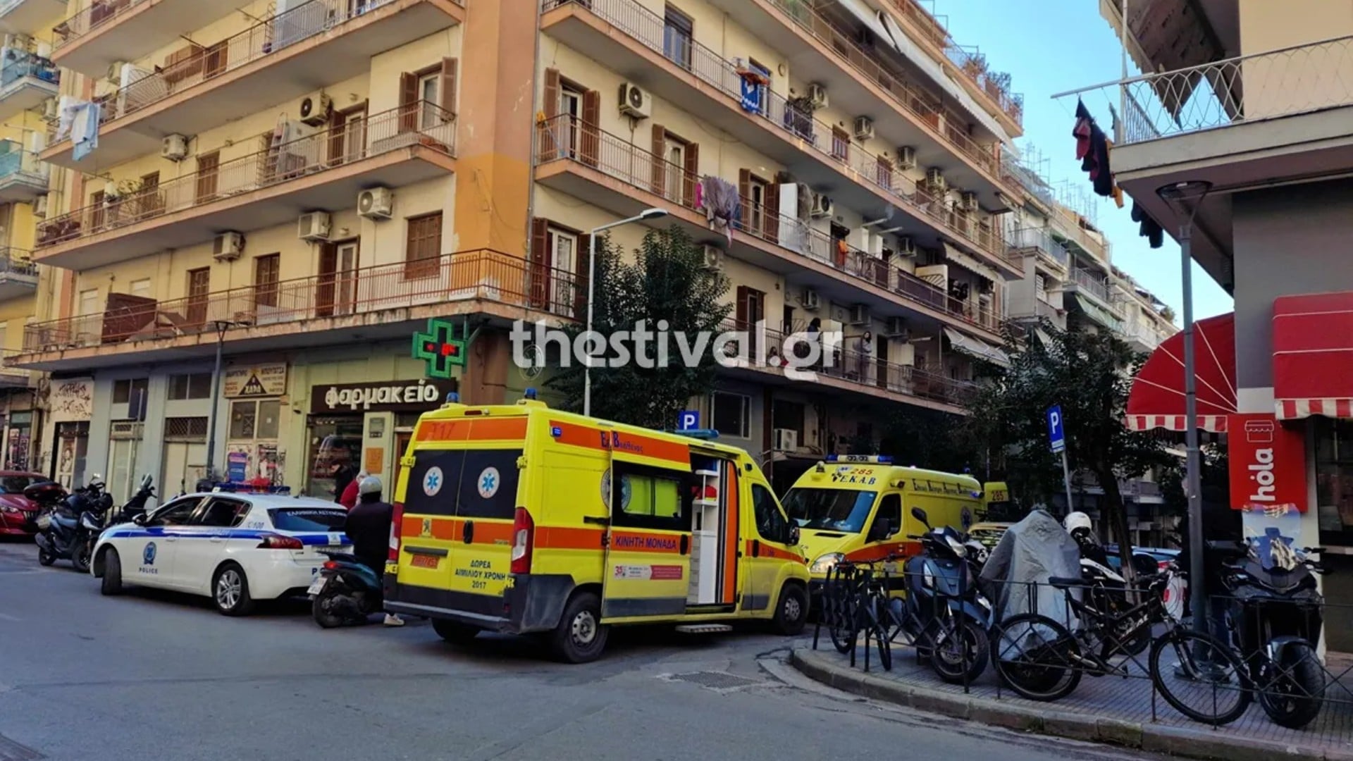 Τραγωδία στην Θεσσαλονίκη: Νεκρή 48χρονη που έπεσε από μπαλκόνι τρίτου ορόφου