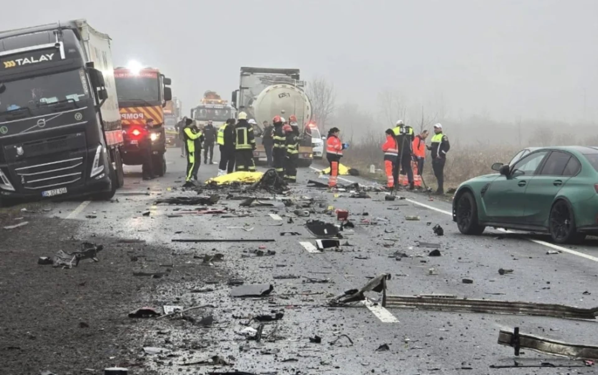 Ρουμανική εισαγγελία: Κοκαΐνη, κάνναβη και αλκοόλ στο αίμα του οδηγού του μοιραίου βαν