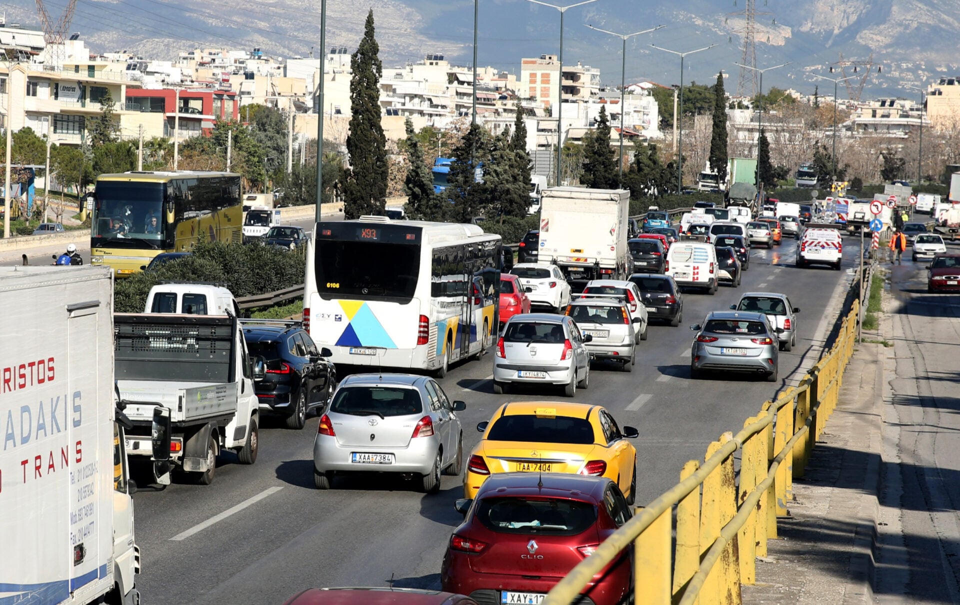 Κηφισός: Τριήμερο χάους με κλειστές λωρίδες – Πού και πότε θα μπλοκάρει η κυκλοφορία
