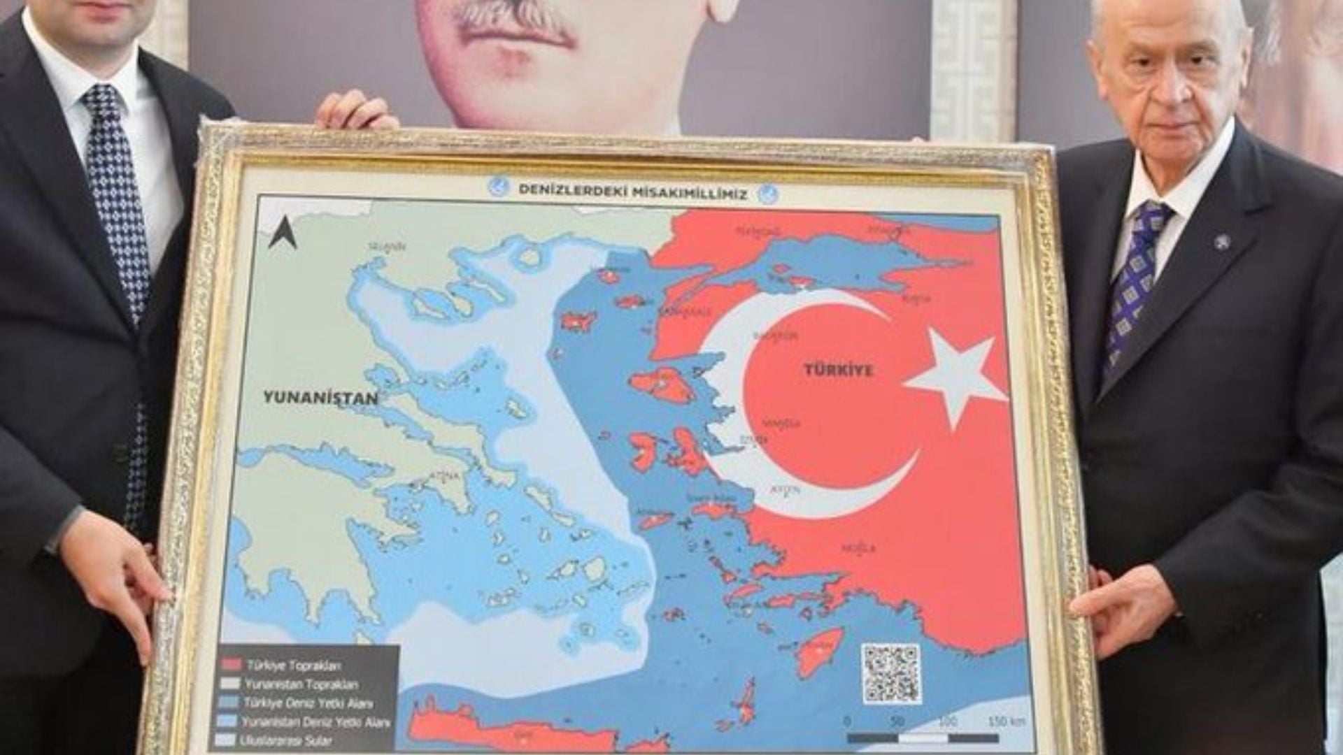 Ο Μπαχτσελί θέλει το μισό Αιγαίο και την Κρήτη στην Τουρκία