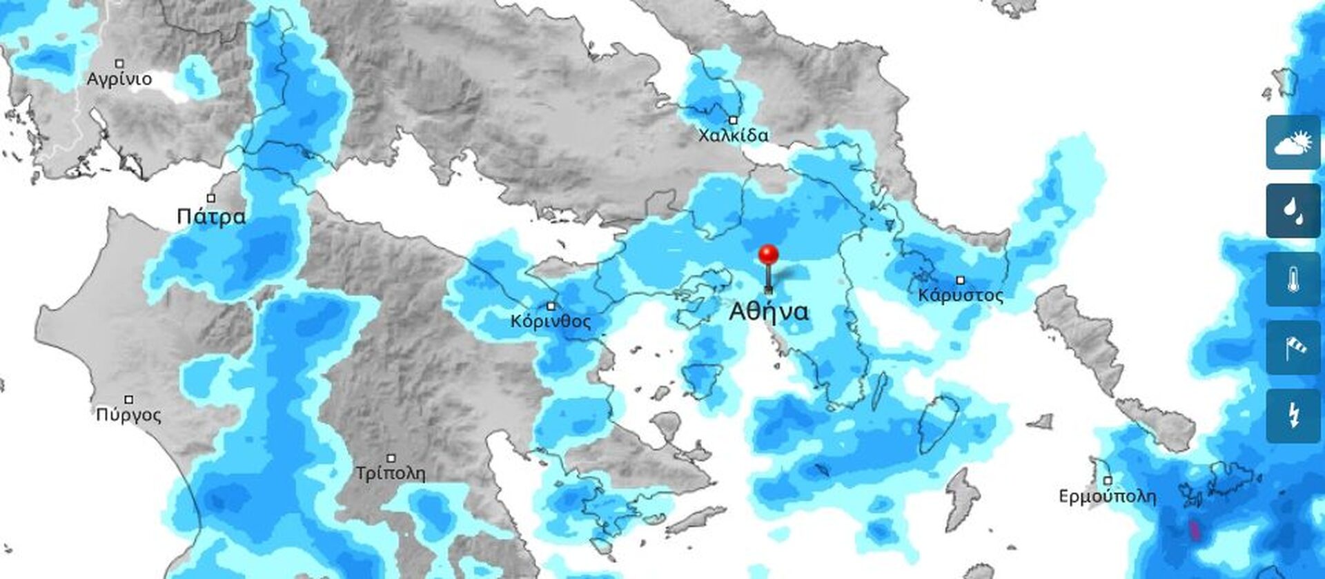 Βροχή στην Αθήνα σε λίγες ώρες – Τι ώρα ξεκινά, πότε κορυφώνεται, τα σημεία που θα πνιγούν