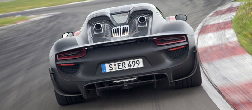 Porsche 918 Spyder - rear Porsche 918 Spyder