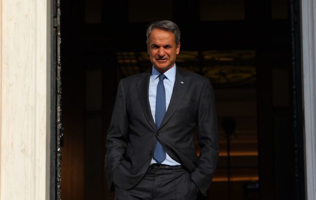 Συνάντηση Κυριάκου Μητσοτάκη με περισσότερους από 30 θεσμικούς επενδυτές