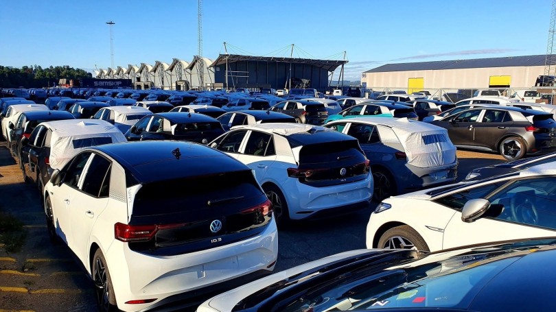 Volkswagen-ID.3-ilektriko-limani-logistics-norvigia-norway